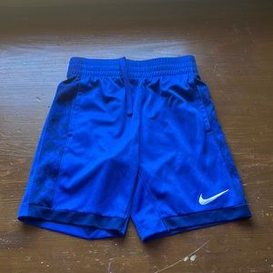 Blue Nike shorts. Only worn a  few times